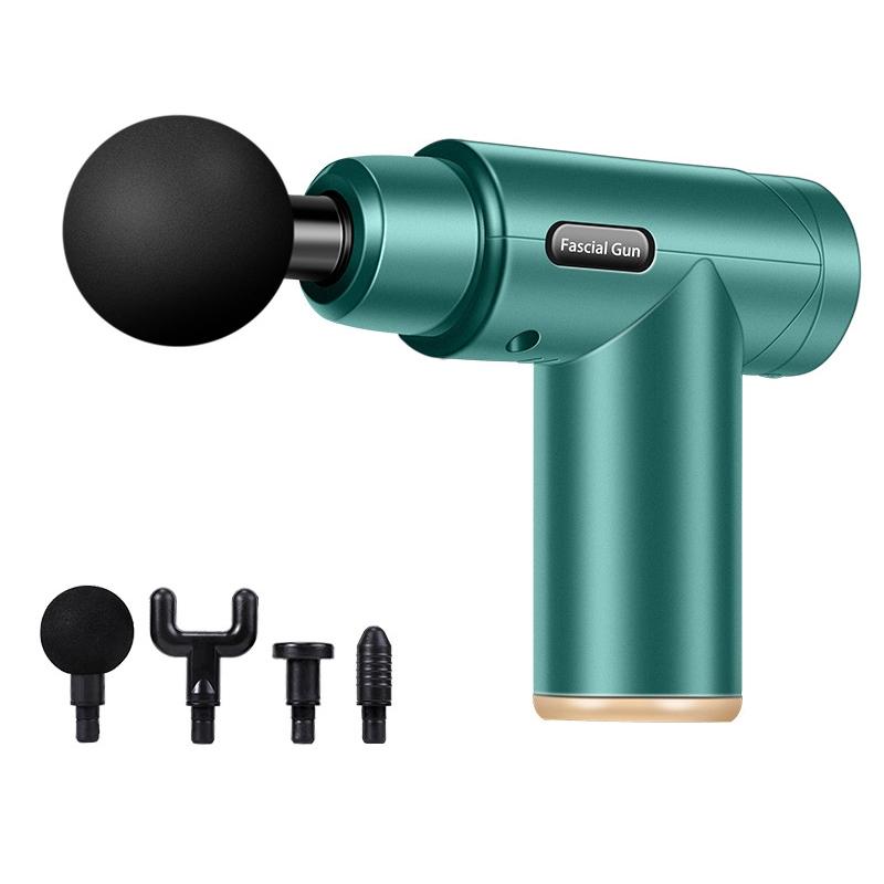 Fascia Mini Electric Muscle Portable Fitness Muscle Relaxing Massager / Massage Gun - Superior Red