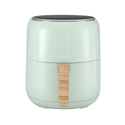Devanti 5L Air Fryer Touch Control 1700W Green