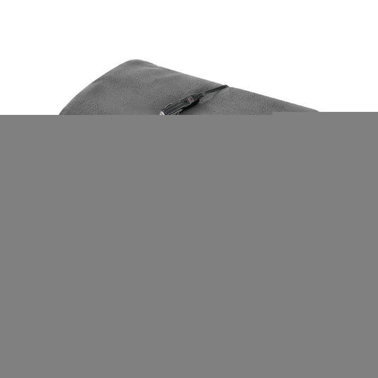 Giselle Electric Heated Blanket Car Throw Rug Grey