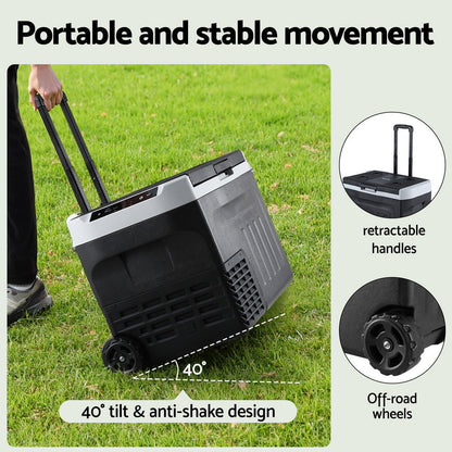 Glacio Portable Fridge 30L Bar Fridges Camping Freezer 12V/24V/240V
