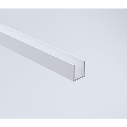 110x80cm Corner Frameless Shower Screen with White Channel and SS Hinges, Round Handle