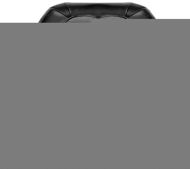 Deep Kneading Shiatsu Neck & Shoulder Massager with Heat - USB Rechargeable Ergonomic Design(Gray and black)