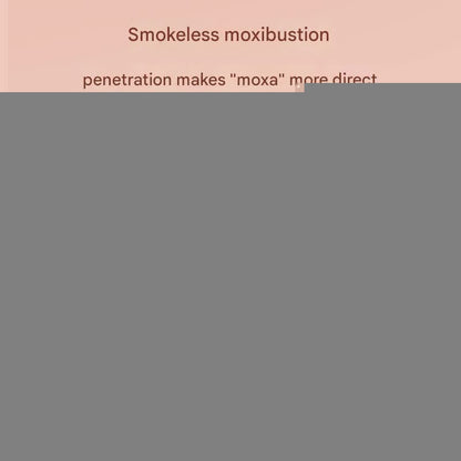 Rechargeable Smokeless Moxibustion & Massage Device with Hot Compress & Red Light Therapy(green)