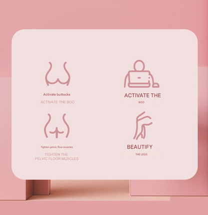 Blue Multi-functional Pelvic Floor Muscle Trainer - Postpartum Recovery and Leg Shaping Device